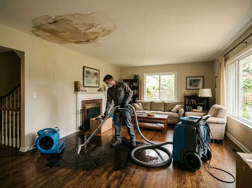 attic-pipe-burst-ceiling-drip-008 — frequently asked questions, Water Damage Restoration & Carpet Care in North Fond du Lac,…